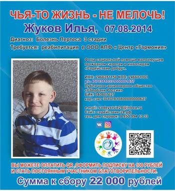 Сбор для Ильи открыт!