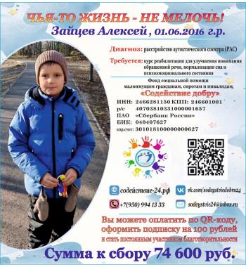 СБОР ДЛЯ АЛЕКСЕЯ ЗАКРЫТ
