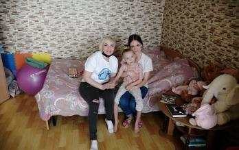 В гостях у Фроловой Евы