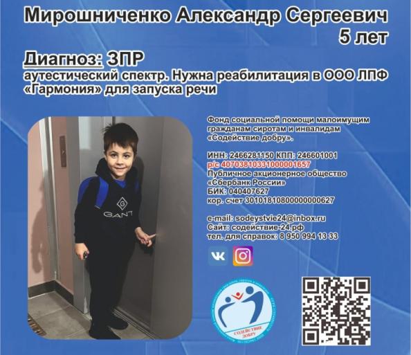 Поможем Саше запустить речь!
